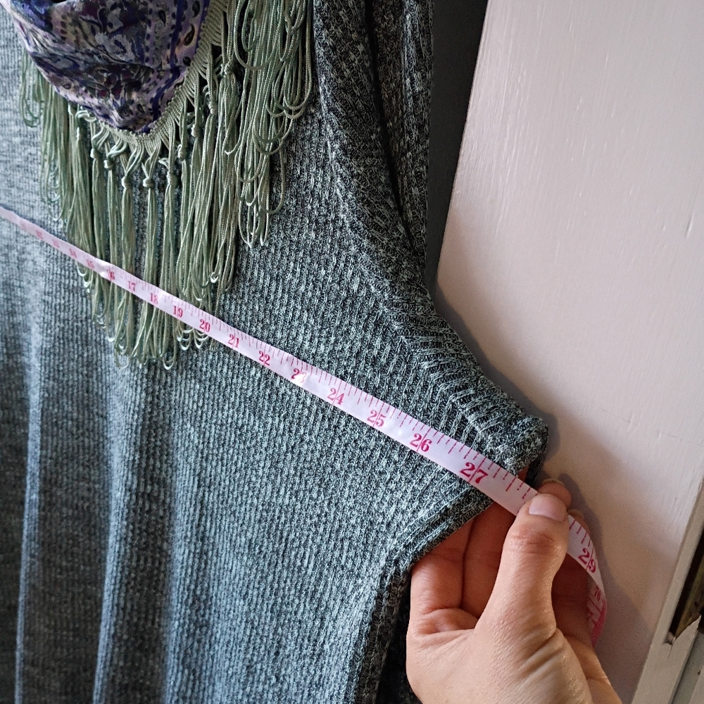 Catherines Women's Plus Size Impossibly Soft Tunic & Scarf Duet 2X - Picture 15 of 15